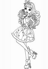 Ever After High Coloring Pages Cupid Printable Categories Drawing sketch template