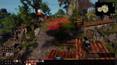 baldurs gate  gameplay screens details revealed