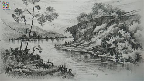 landscape drawing easy pictures special image