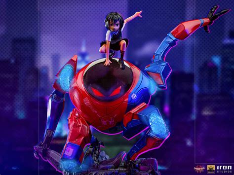 Into The Spider Verse S Peni Parker Gets A Statue From