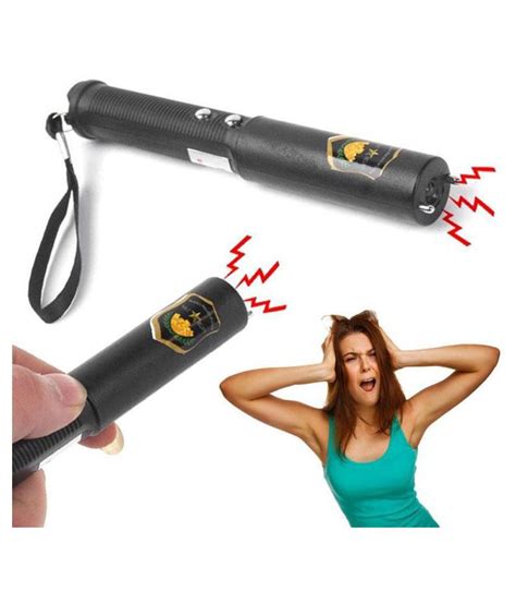 1pc Electric Shock Batons Joke Prank Trick Flashlight Stick Gadget