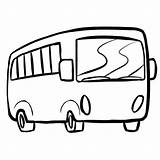 Transporte Medios Autocar Terrestre Imprimir Autobús Dibujar Bicicleta Guiainfantil Seleccionar sketch template
