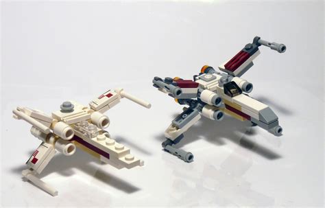 lego star wars  wing mini comparison  heres   flickr