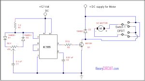 dc motor speed control circuit theorycircuit    electronics projects