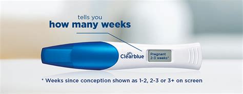 clearblue digital pregnancy test with weeks indicator