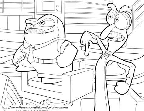 vice versa fear anger   kids coloring pages