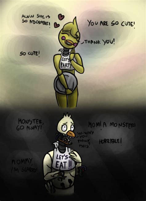 Chica And Toy Chica Five Nights At Freddy S Know Your Meme