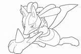 Pokemon Lucario Coloring Pages Mega Riolu Drawing Yveltal Lineart Printable Pokémon Evolution Horse Drawings Getcolorings Color Rayquaza Sheets Board Choose sketch template