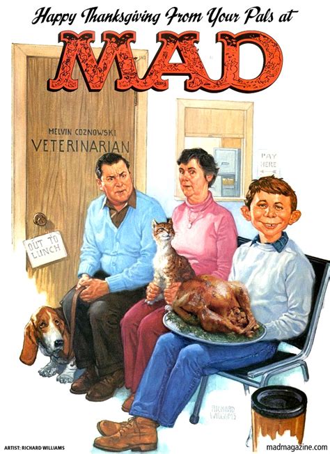 Happy Thanksgiving From Mad Magazine Mad Magazine