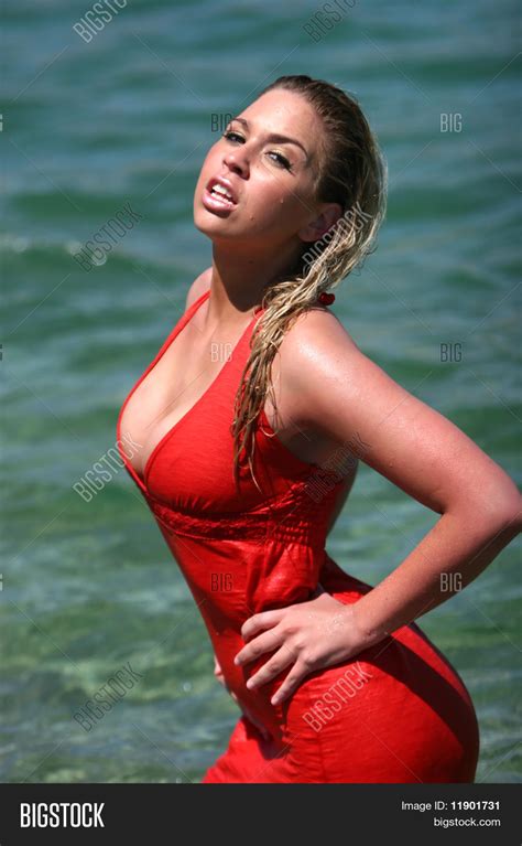 Sexy Blonde Girl Wet Image And Photo Free Trial Bigstock