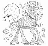Coloring Pages Printable Hippie Camel Adults Adult Colouring Fun Hipster Kids Camper Sun Laugh Live Color Getcolorings Caravan Getdrawings Sunset sketch template
