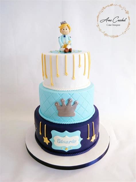 Prince Baptism Cake Cake By Ana Crachat Cake Designer