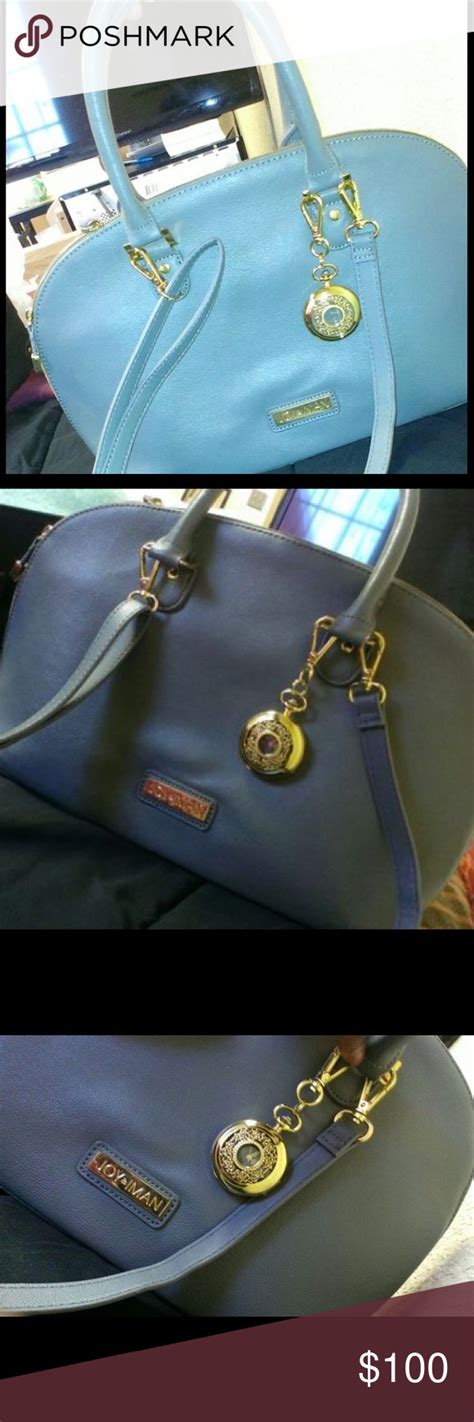 Handbag Grey Joy And Iman Handbag Very Classy And