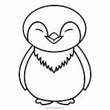 Penguin Coloring Pages sketch template