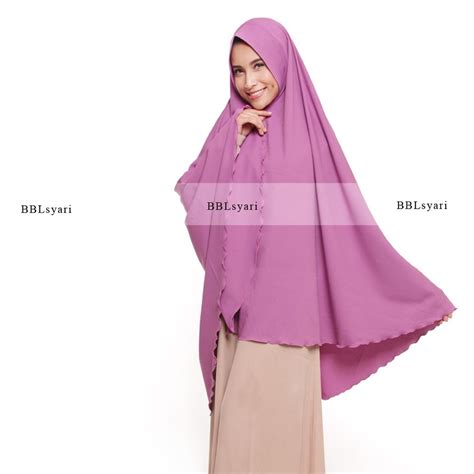 jilbab kerudung khimar syari premium