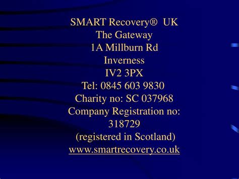 ppt smart recovery® self empowering support for abstaining from