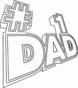 Dad Birthday Coloring Happy Pages Dads Drawing Daddy Number Printable Getcolorings Color Getdrawings Print sketch template