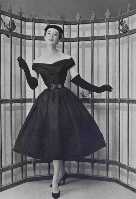 the top paris designer dresses of 1954 fifties fashion