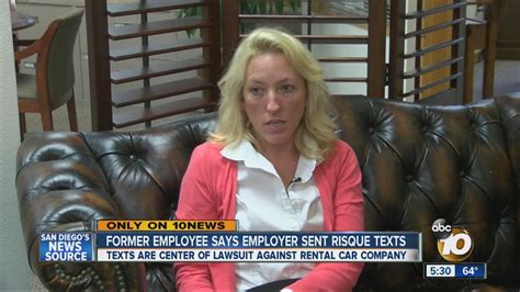 Suit Rental Car Executive Sent Sex Charged Text Messages