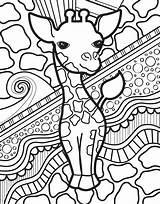 Coloring Animals Zendoodle Baby Macmillan Jeanette Book Powells sketch template