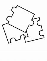 Coloring Puzzle Piece Pages Printable Pieces Clipart Colouring Jigsaw Outline Cliparts Clip Puzzles Autism Michigan Library Coloringhome Gif Line Popular sketch template