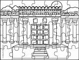 Rebuilding Templo Solomon Builds Hamikdash Reconstruyendo Ezra Lessons Nehemiah Beit Preschool Biblia Emmaus Solomons Niños Jerusalem Craftingthewordofgod Biblicas Temples Dominical sketch template