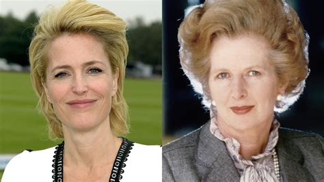 gillian anderson is officially your new margaret thatcher