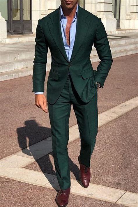 style fashion suits  men green suit men mens fashion classy