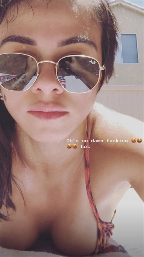 Claudia Gadelha S First Poolside Bikini Pic Of The Summer