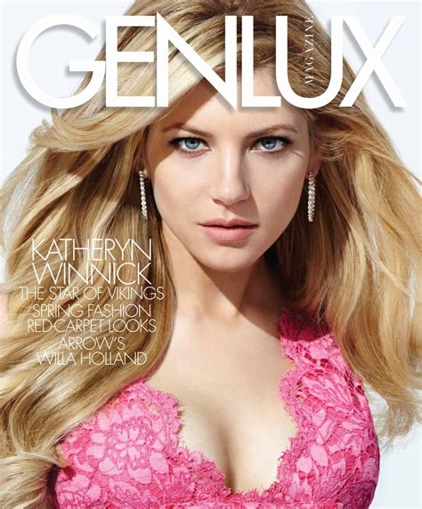 Katheryn Winnick Genlux Magazine 2014 Spring Issue
