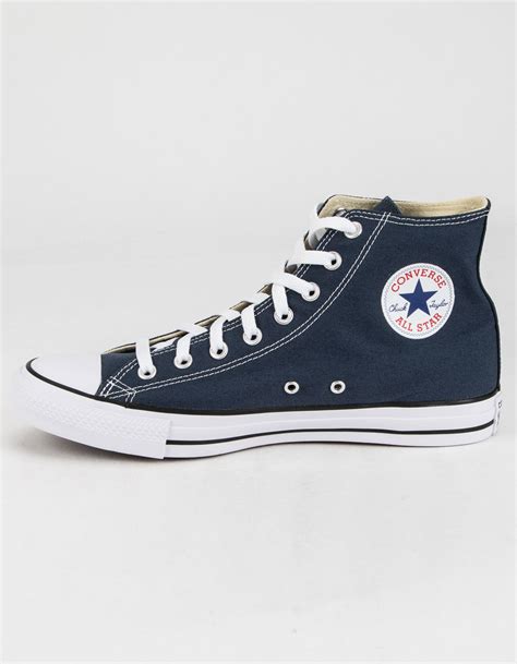converse chuck taylor  star navy high top shoes navy tillys