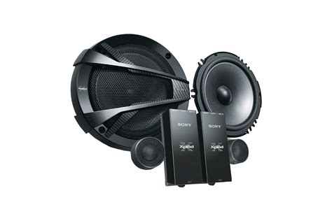 sony xplod xs nc  cm  component car audio speakers