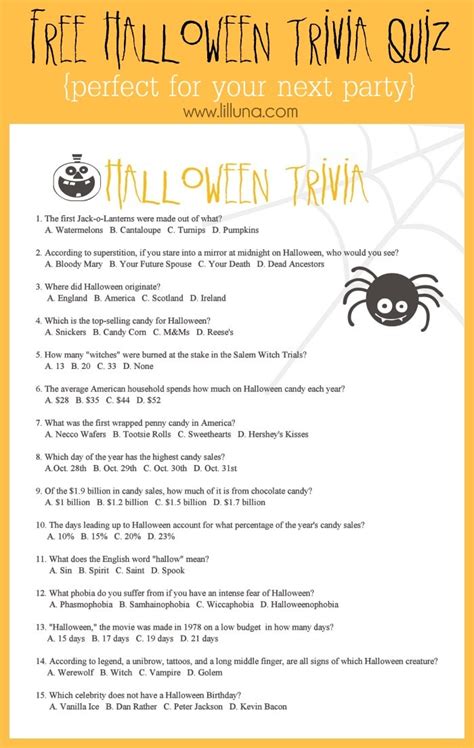 halloween trivia quiz halloween facts halloween quiz trivia quiz