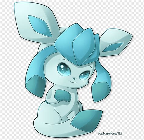 Glaceon Chibi Eevee Pokémon X Y Y Leafeon Kawaii Chibi Vertebrado