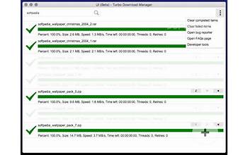 Turbo Download Manager screenshot #0