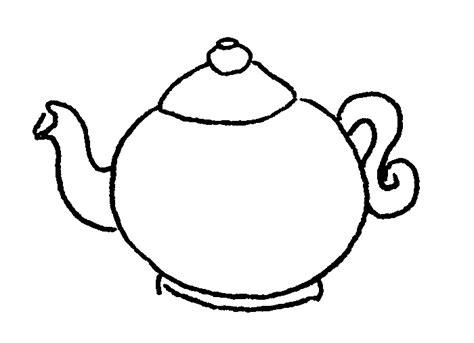 teapot template clipart