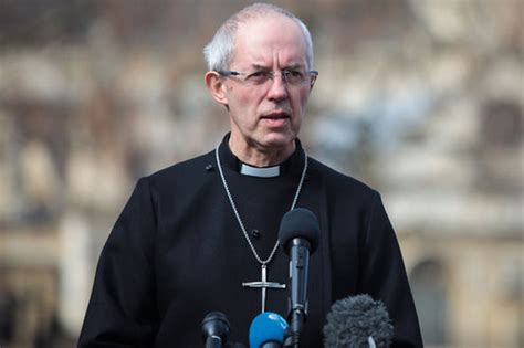 archbishop of canterbury rev justin welby snubs conducting