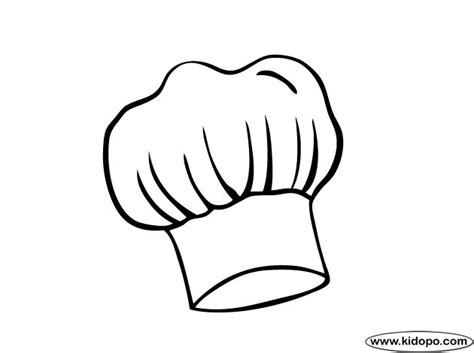 chefs hat coloring page chefs hat coloring pages hat template