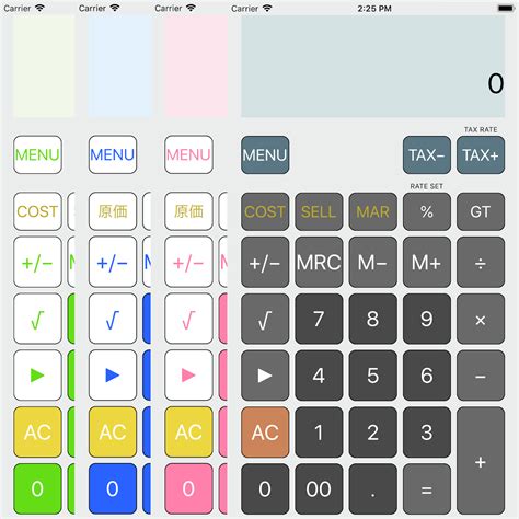 simple calculator app  android  iphone ipad