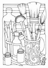 Coloring Pages Don Supplies Colouring Know Printable Visit sketch template