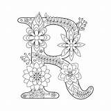 Coloring Pages Letter Getdrawings sketch template