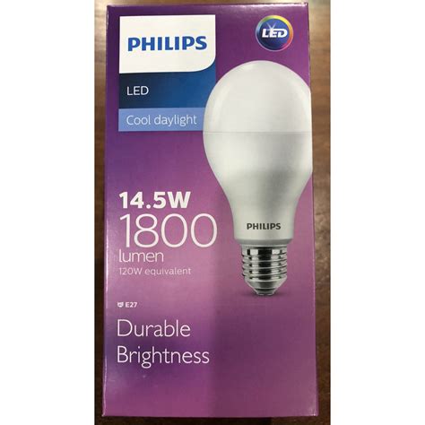 Jual Lampu Philips Led Ledbulb 14 5 Watt Putih 6500k 14 5w Indonesia