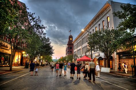greatest main streets  michigan towns