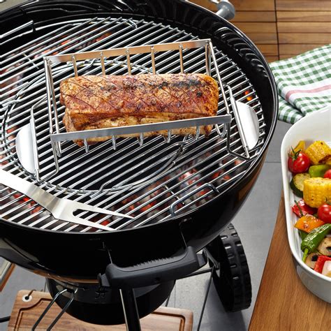 bbq stainless steel grill rack  gourmet kitchenworks