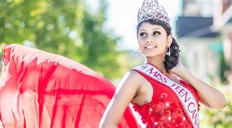 new miss teen canada abissheka has lankan roots lanka