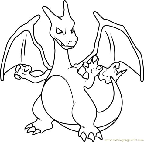 charizard coloring page  getcoloringscom  printable colorings