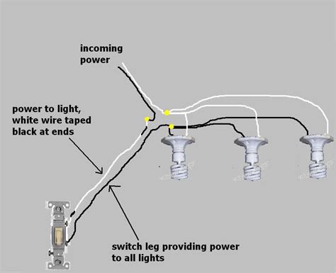 multiple lights wiring electrical diy chatroom home improvement forum