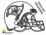 Coloring Football Pages Bay Nfl Helmet Tampa Helmets Printable Buccaneers Packers Green Dallas College Cowboys Kids Drawing Boys Cracker Skull sketch template