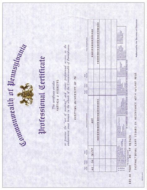pa teaching certificate