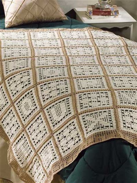 filet crochet afghan patterns privacyamela